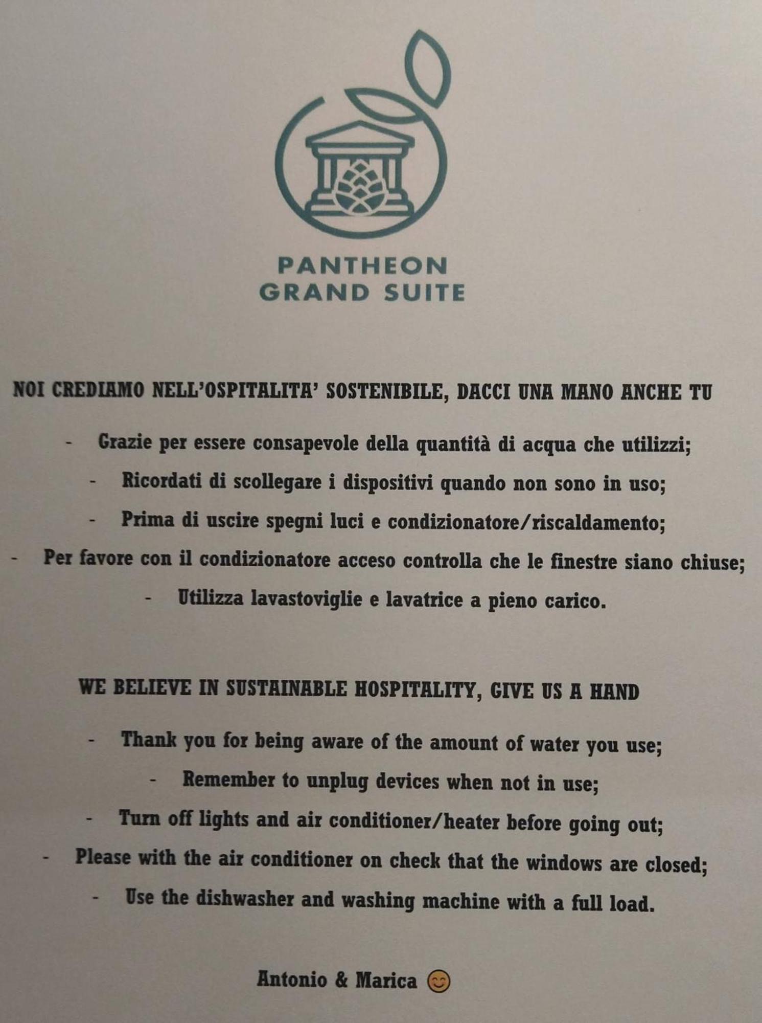 Pantheon Grand Suite 로마 외부 사진
